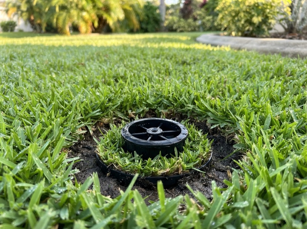 Sprinkler repair job in Jacksonville